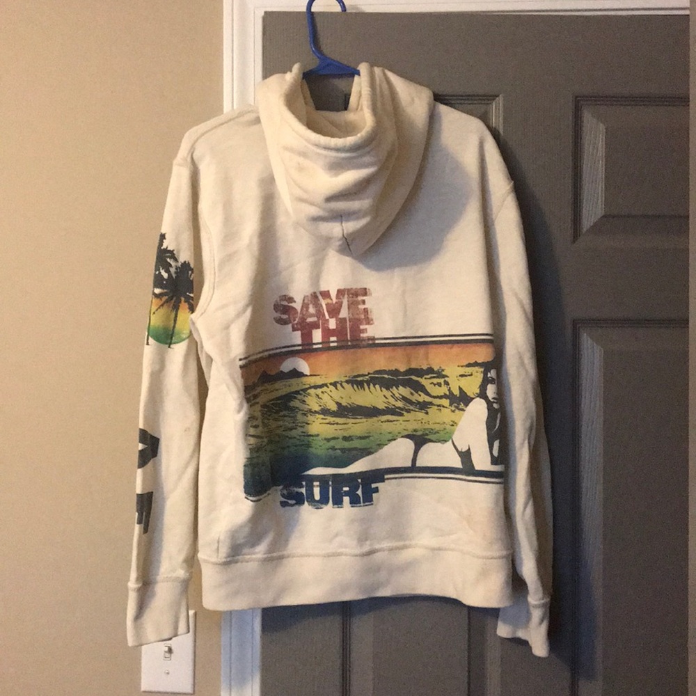 “Save the Surf” American Eagle zip up hoodie.
